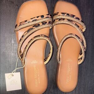 Leopard Print Sandals